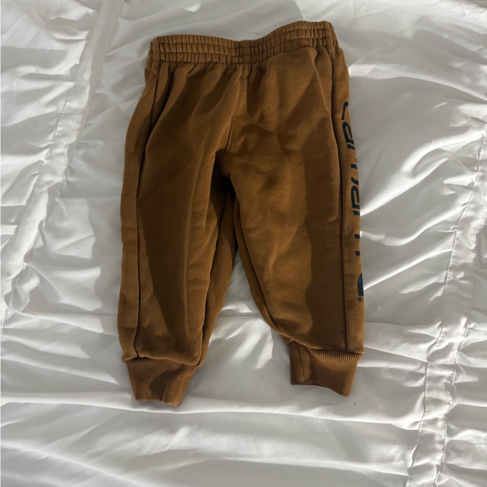 Carhartt Brown Sweatpants Cozy Knit Joggers